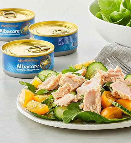 Canned Albacore Tuna - in olive oil